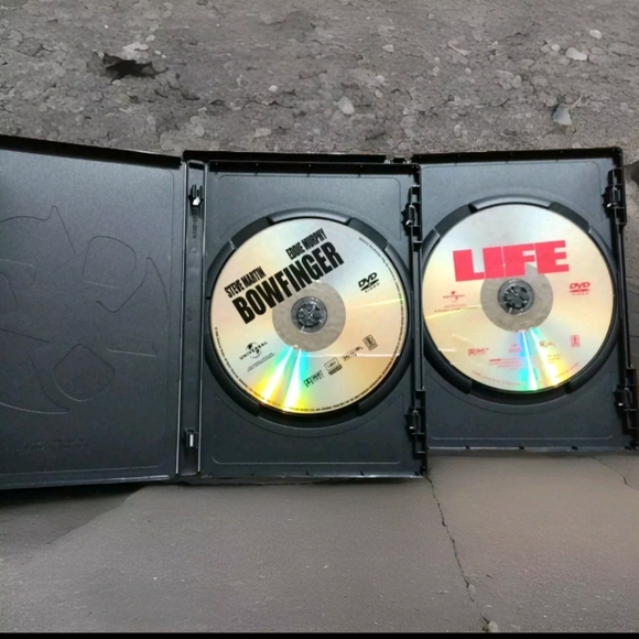 Eddie Murphy Comedy DVD Lot Life (DVD, 1999) Bowfinger w Steve Martin(DVD, 1999) - Picture 2 of 3